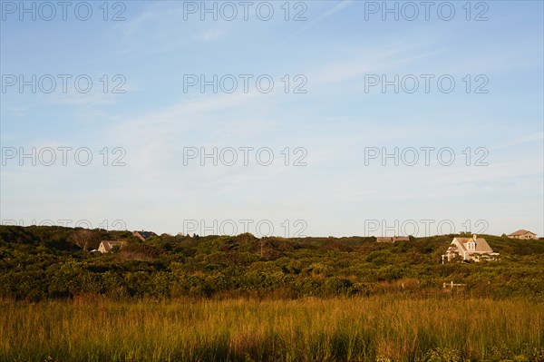 Cottages dotting Landscape