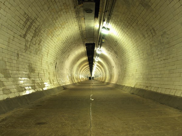 Illuminated Pedestrian Tunnel