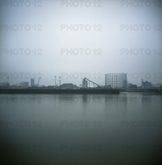Industrial Works by River Thames