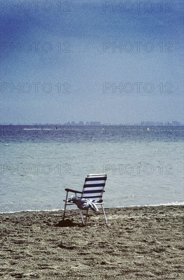 Beach Chair by Sea