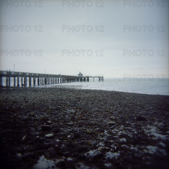 Overcast View of Yarmouth Pier