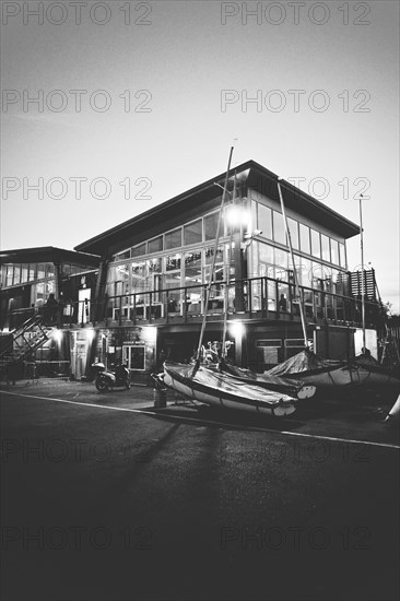 Yacht Club at Night