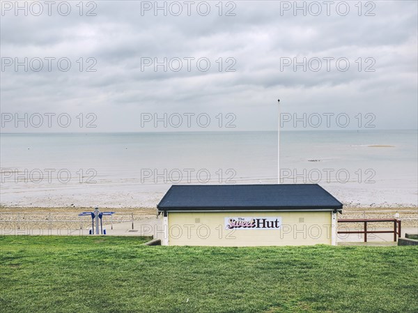 Hut by Beach