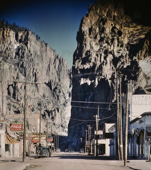 Main Street at Mouth of Willow Creek Canyon