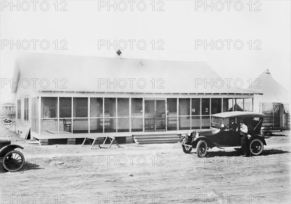 American Red Cross Hospital put up for use after Race Riots