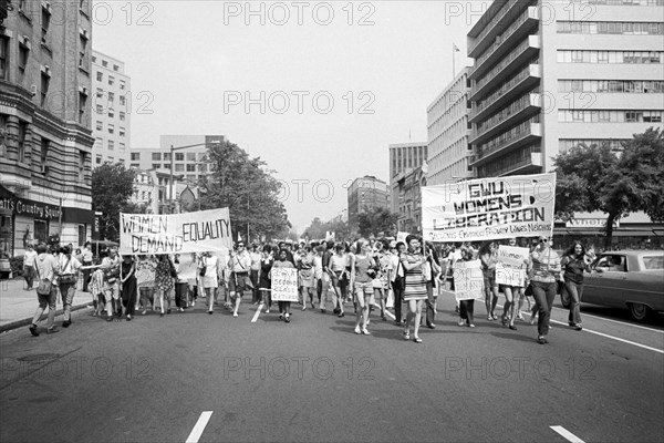 Women's March for Equal Rights from Farrugut Square to Lafayette Park