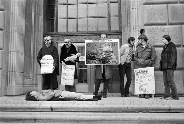 Anti-War Protesters I.R.S. Building