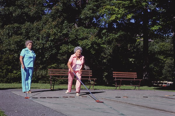 Outdoor Shuffleboard