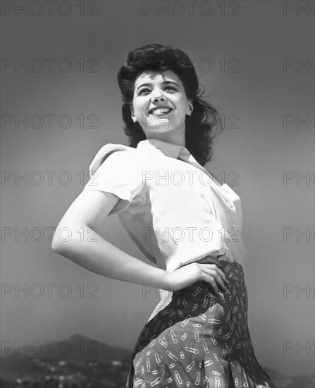 Actress Jean Marie "Jeff" Donnell