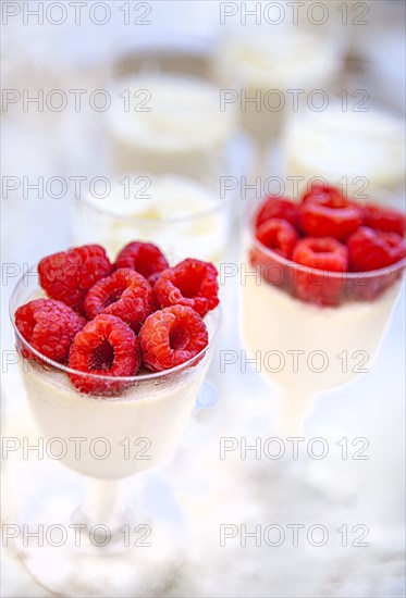 Raspberry and Honey Parfaits