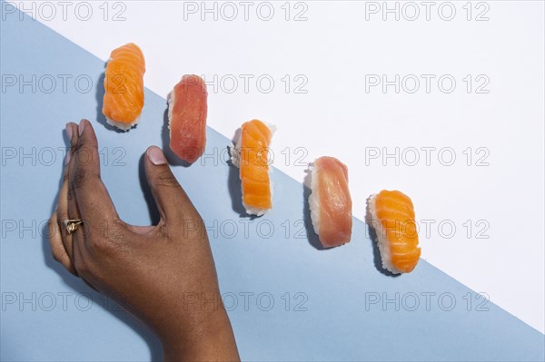 Hand and Nigiri