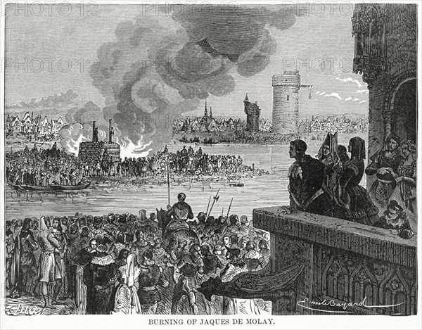 Burning of Jaques de Molay