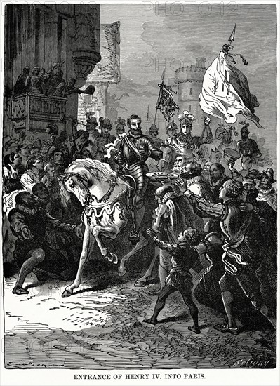 Entrance of Henry IV into Paris
