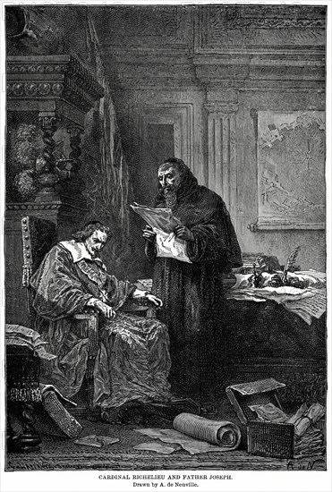 Cardinal Richelieu and Father Joseph