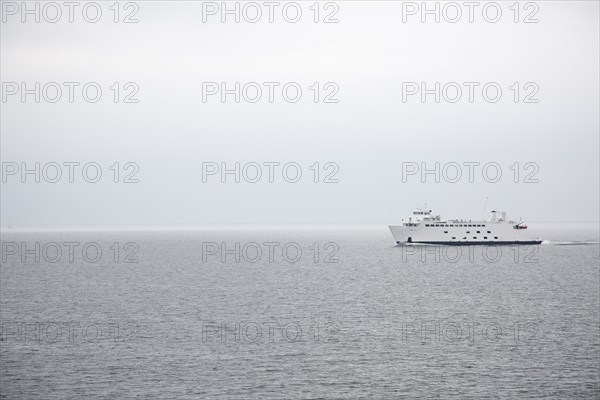 Ferry at Sea,,