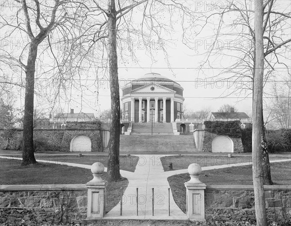 Rotunda, University of Virginia, 1905