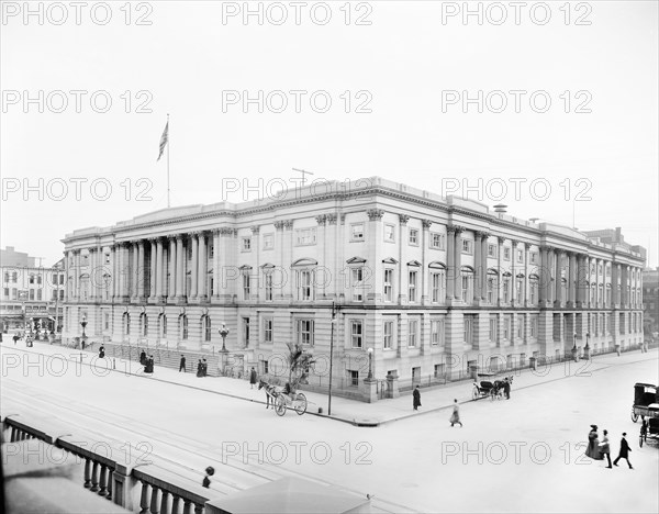 General Post Office department, Washington, early 1900's