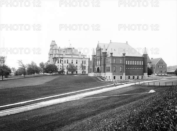 Library and Hall of Languages, Syracuse University,
