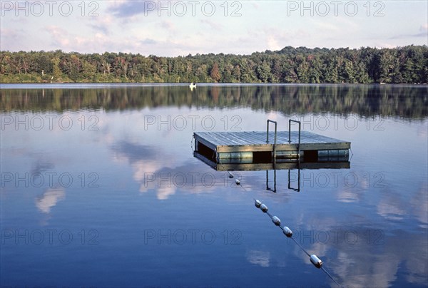 Menges Sand Pond, Menges Lakeside Resort, 1977