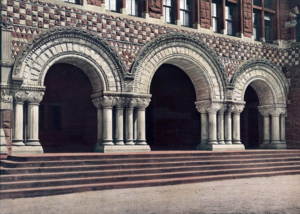 Entrance to Law School, Harvard University,