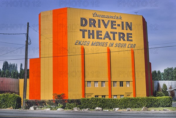 Duwamish Drive-in Theater, E. Marginal Way, 1980