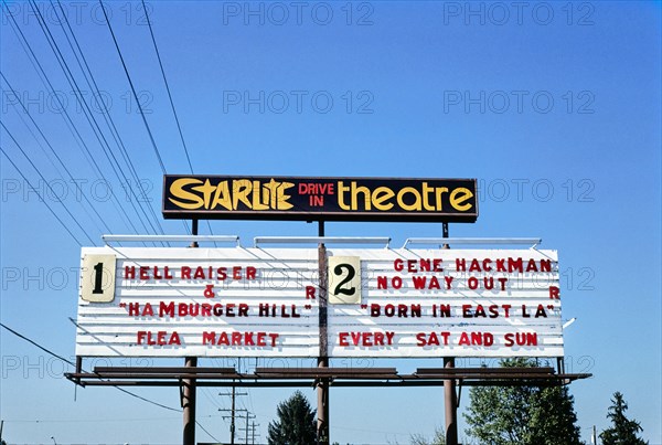 Starlite Drive-In, Medford, 1987