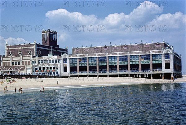 Convention Hall and Beach, Asbury Park, 1978