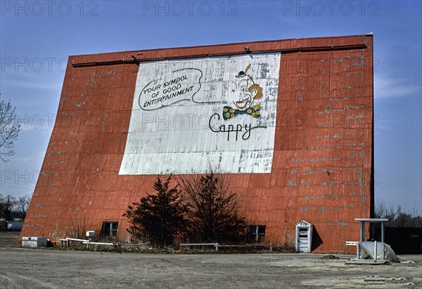 Capitol Drive-in Theater, Route 69, 1980