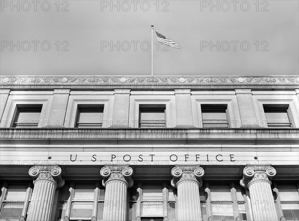 Main Post Office, Exterior Detail, 1938