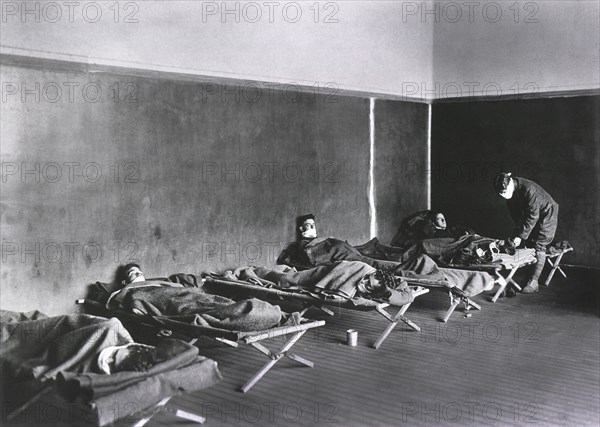 Influenza Ward, U.S. Army Field Hospital No. 29,