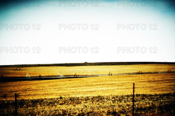 Agricultural Landscape, Painterly Effect,