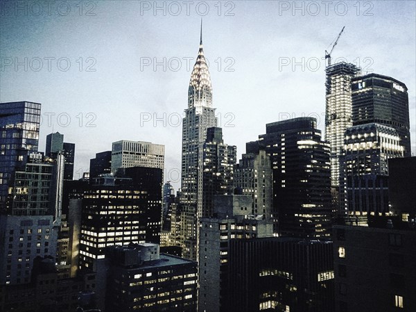 Chrysler Building and Skyline, New York City,