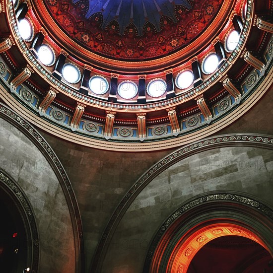 Interior View of Weylin Banquet Hall, formerly Williamsburgh Savings Bank,