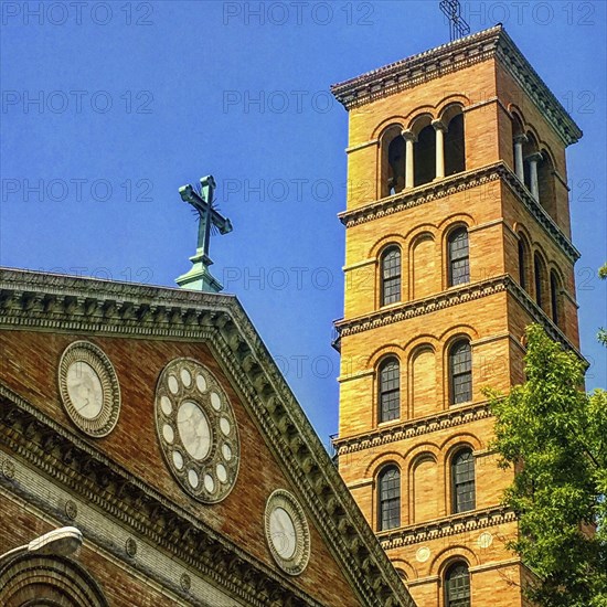 Judson Memorial Church, Low Angle View,