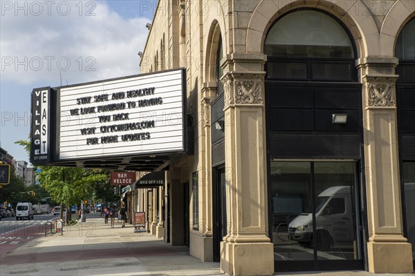 Closed Movie Theater, East Village,