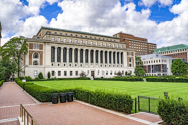 Butler Library,  Columbia University,