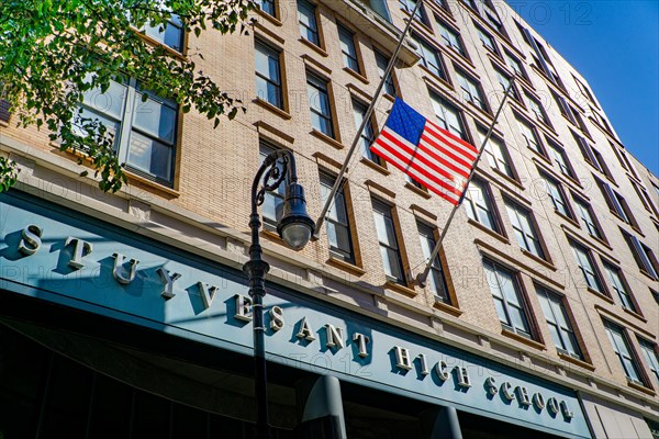 Stuyvesant High School, Exterior View,