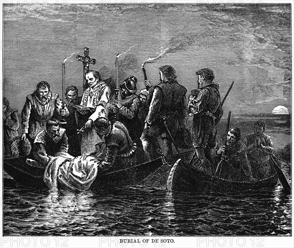 Burial of De Soto