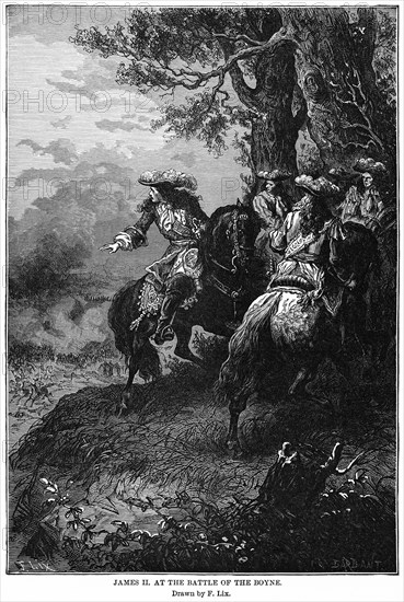 James II at the Battle of the Boyne