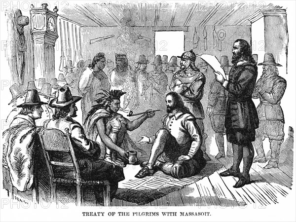 Treaty of the Pilgrims with Massasoit