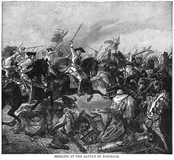 Seidlitz (Seydlitz) at the Battle of Rossbach