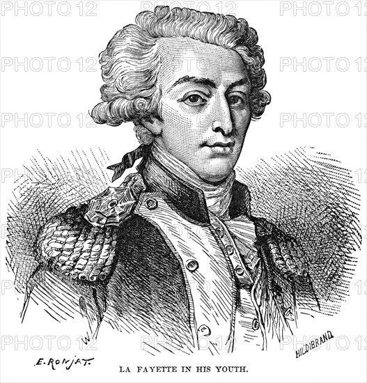 La Fayette in his Youth