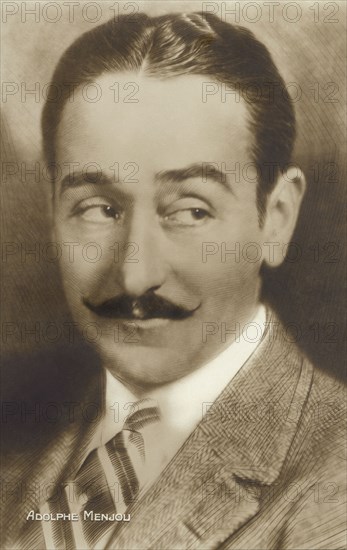 American Actor Adolphe Menjou