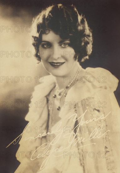 American Silent Film Actress Alyce Miller