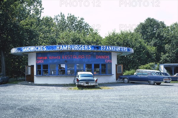 Drive-in restaurant, Rts. 9 & 96