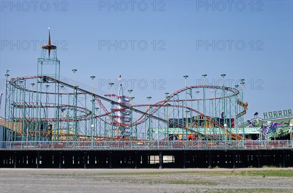 Sportland Pier Supersonic roller coaster, Wildwood