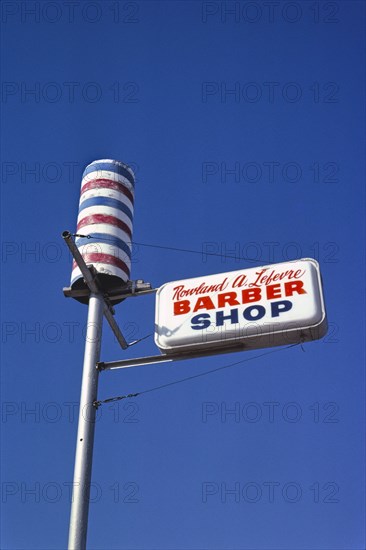 Lefevre Barber Pole, 9th and Butternut