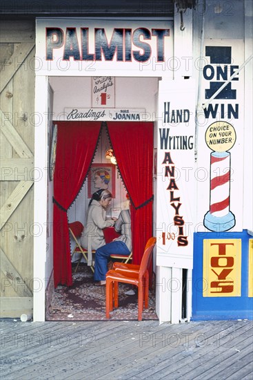 Palmist on Boardwalk, Seaside Heights