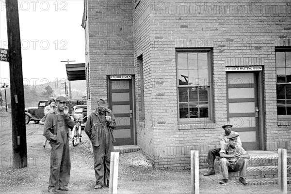 Racially Segregated Railroad Station, Manchester