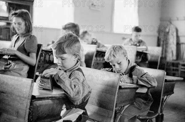 Rural Schoolroom, Wisconsin